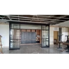 Office and Home Glass Aluminum Frame Partitions 6