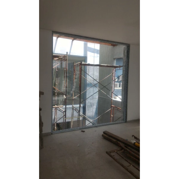 Aluminum and Glass Frame Partition