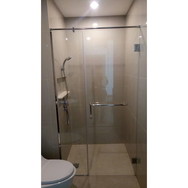 Bathroom Shower Glass Partition tempered