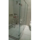 Bathroom Tempred Glass Partitions and Doors 1
