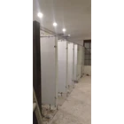 Tempered Glass Toilet Cubicle Partition 2
