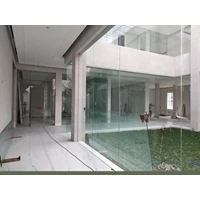 glass partition office and home