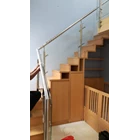 Stair Railing and tempered glass 5