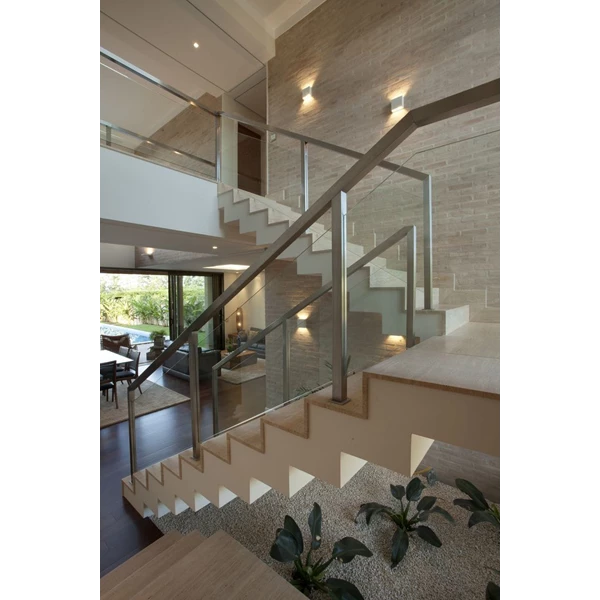 Stair Railing and tempered glass