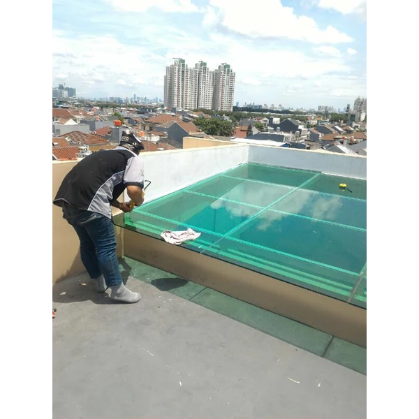  canopy Laminated Glass tempered clear